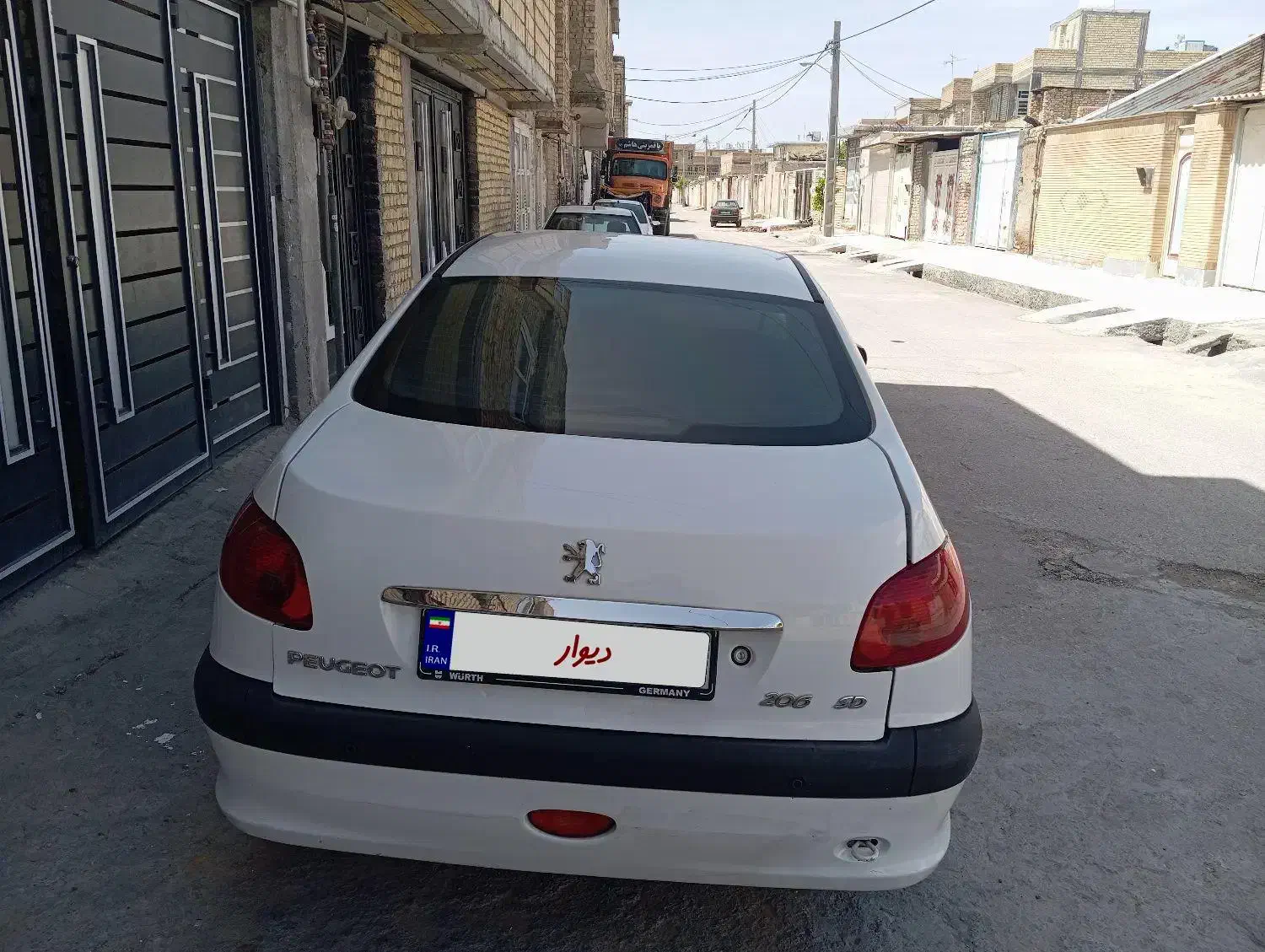 206 SD .TU5|خودرو سواری و وانت|شیراز, معالیآباد|دیوار