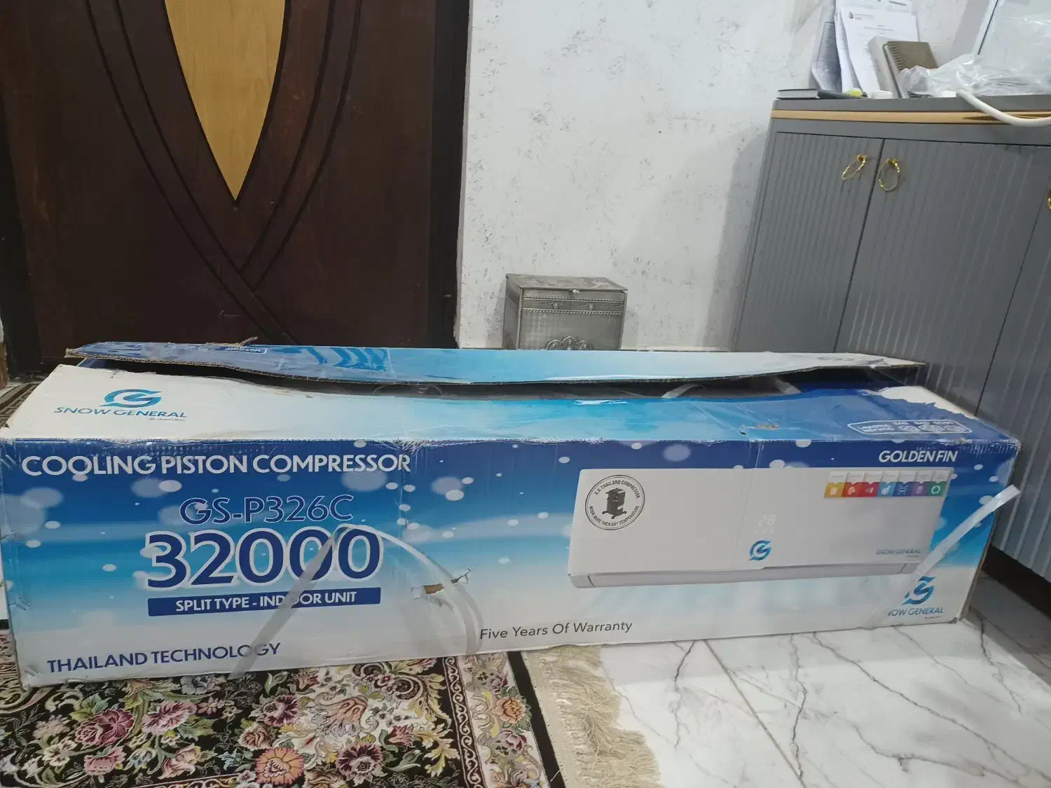 کارتن کولر اسپیلت ۳۲هزار اسنو جنرال|ابزارآلات|بندر کنگان, |دیوار