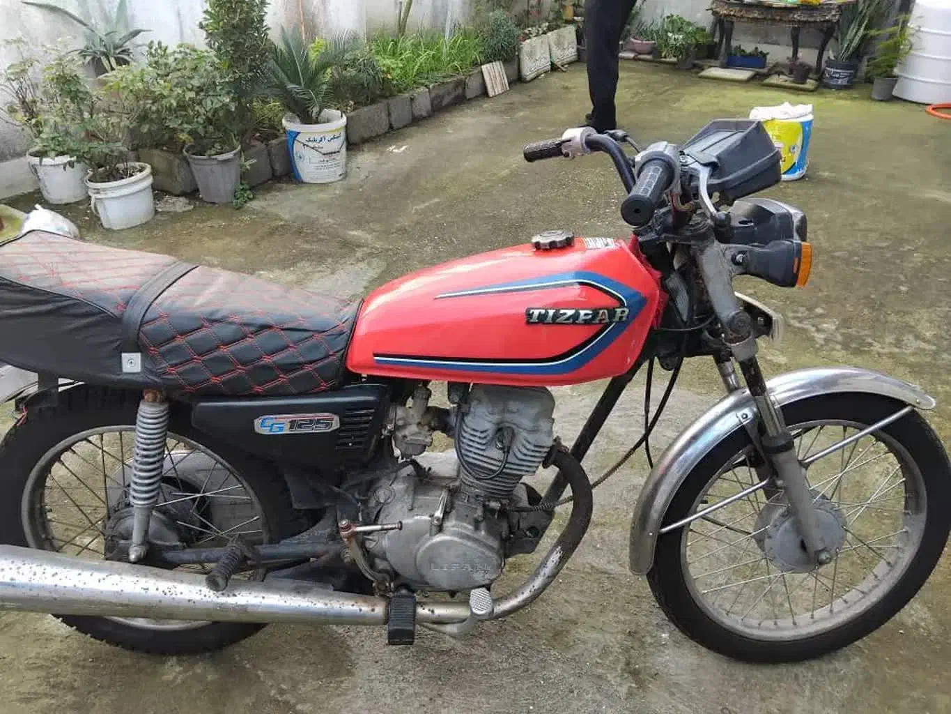 موتور مدل ۹۳ سنددار فقط این هفته تخفیف ۸ میلیونی|موتورسیکلت|بندر انزلی, موج شکن|دیوار