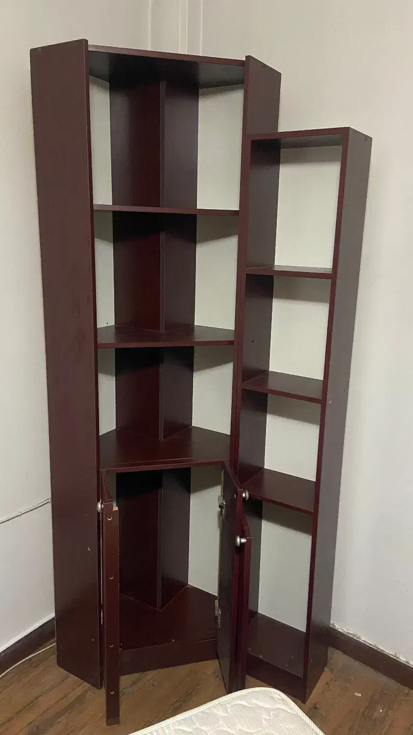 فروش فوری کتابخونه جنس ام دی اف|کتابخانه، شلف، قفسه‌های دیواری|رشت, فلسطین|دیوار