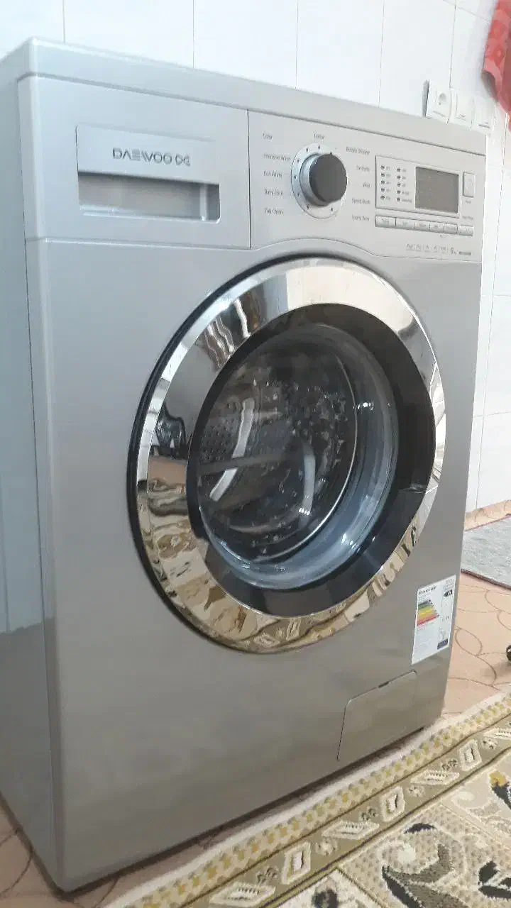 لباسشویی ۹ کیلویی دوو کره ای|ماشین لباسشویی و خشککن لباس|مشکیندشت, |دیوار