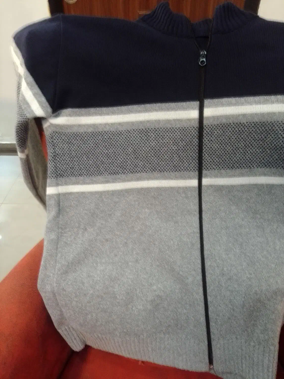 کاموا جلو زیب دار مردانه سایزx۳|لباس|رشت, پاره بیجار|دیوار