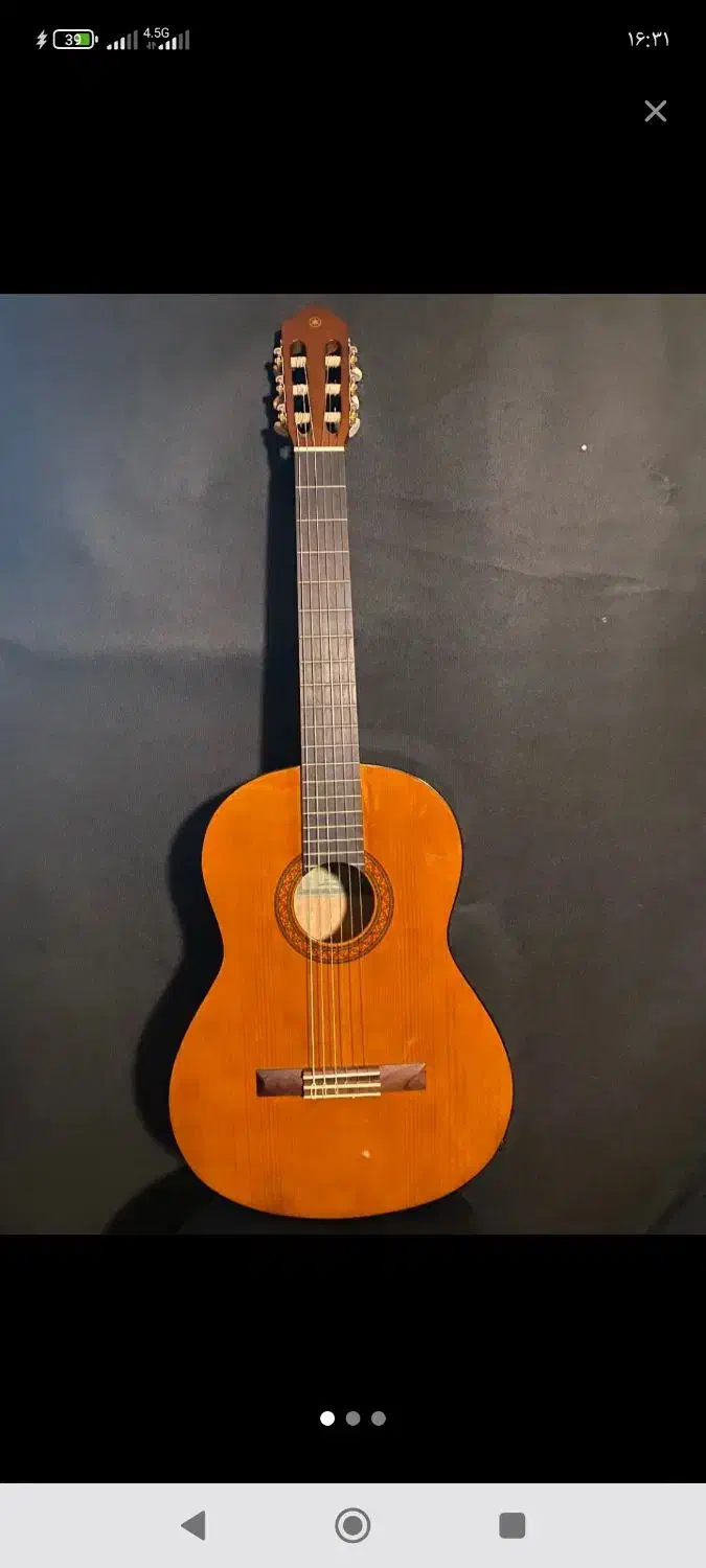 گیتار یاماها c40 اورجینال|گیتار، بیس، امپلیفایر|گرگان, |دیوار