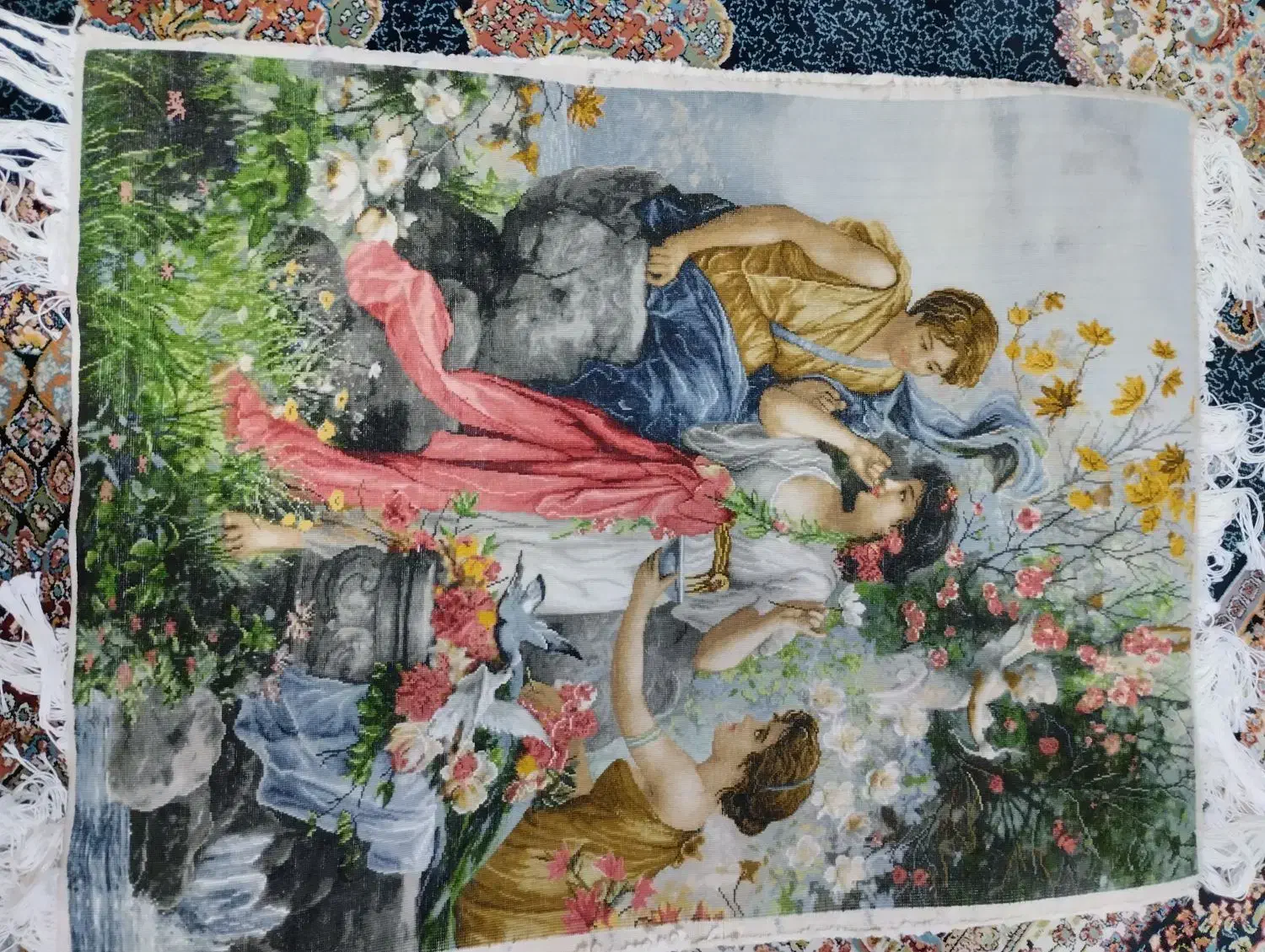 تابلو فرش دستبافت|تابلو فرش|بجنورد, |دیوار