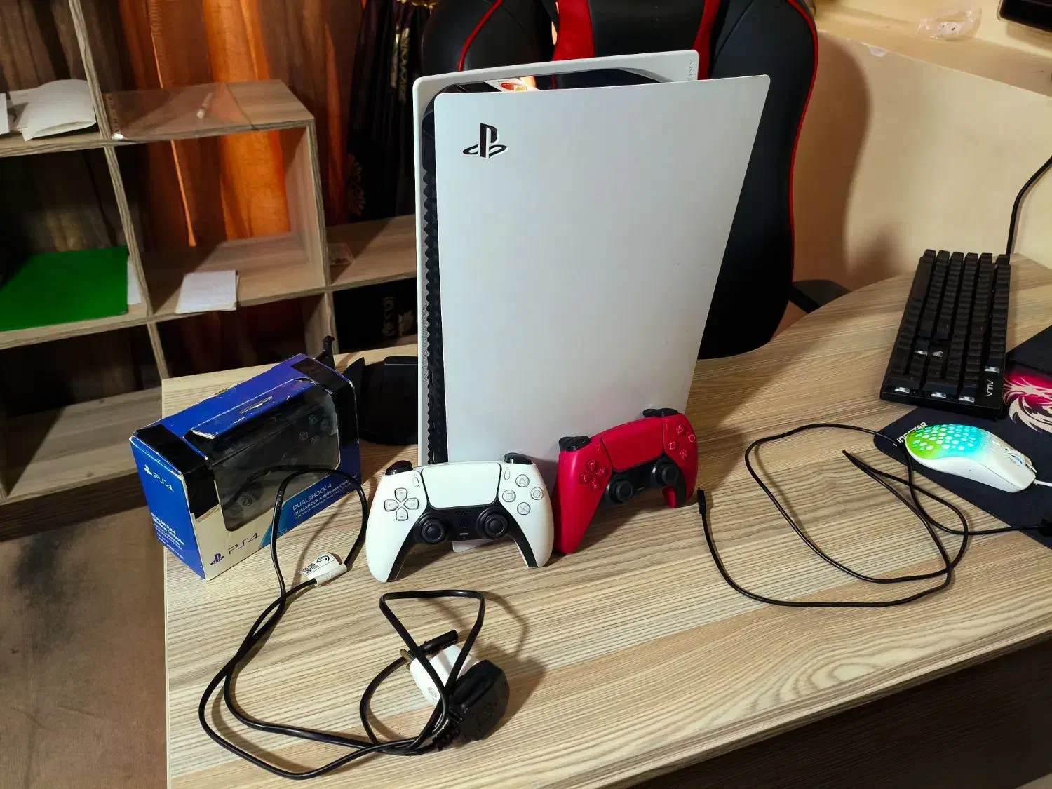 Ps5 فت اروپا۱ ترابایت دو دسته با بازی fc25|کنسول، بازی ویدئویی و آنلاین|شهرضا, |دیوار