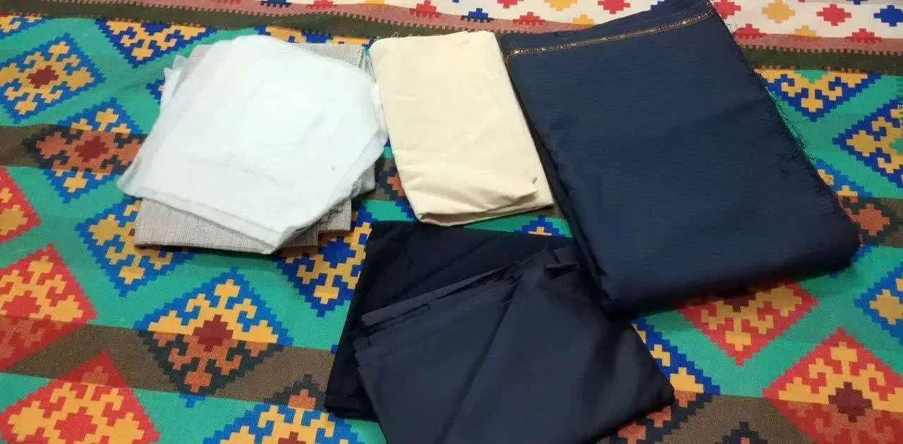 پارچه کت و دو عدد شلوار|لوازم خیاطی و بافتنی|بیرجند, |دیوار