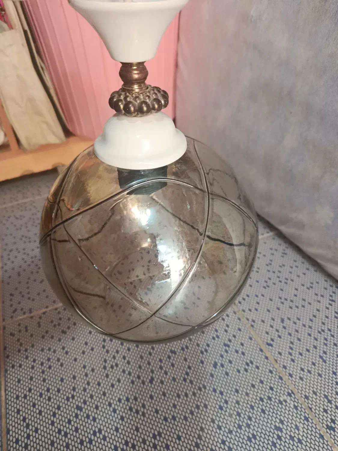 لوستر تکی|لوستر و چراغ آویز|شهرکرد, |دیوار