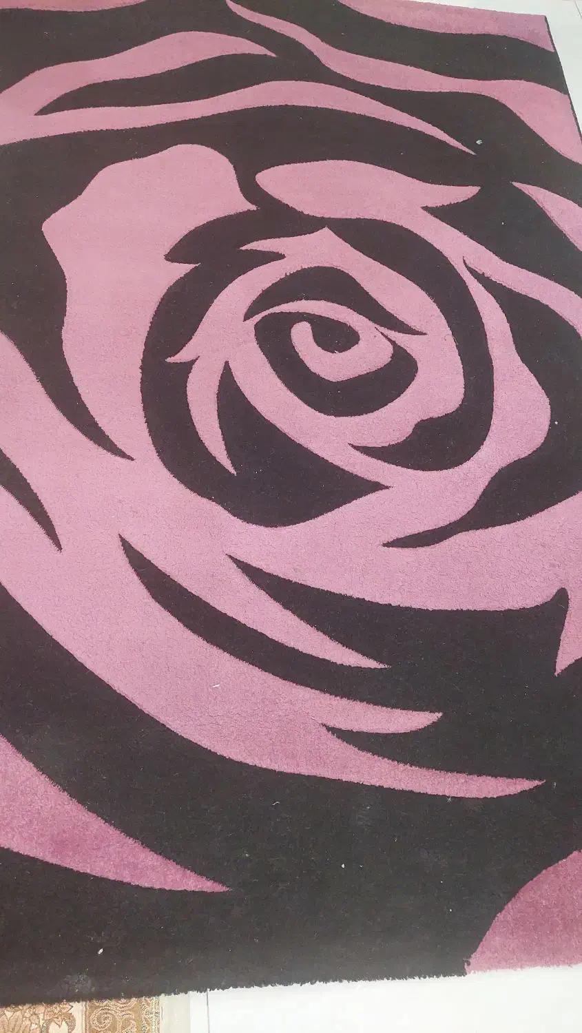 فرش مشکی بنفش|فرش|کرج, گلشهر|دیوار