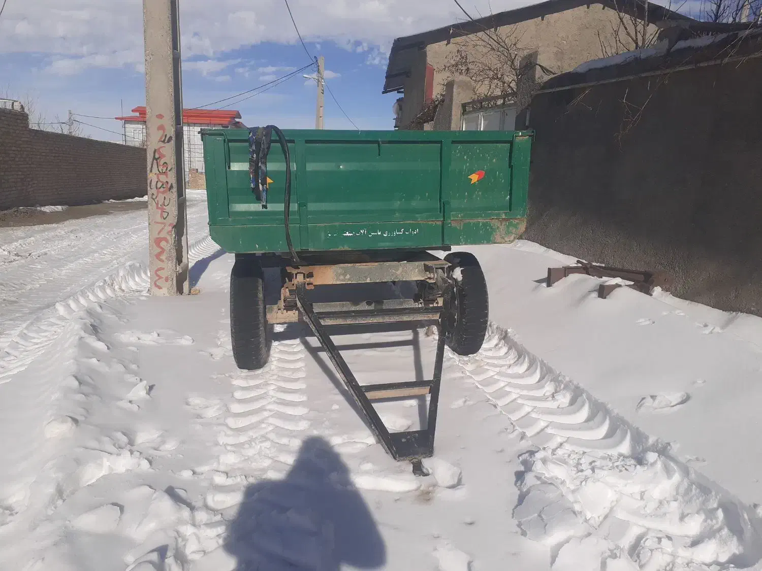 تریلی تراکتور|ماشین‌آلات صنعتی|آوج, |دیوار