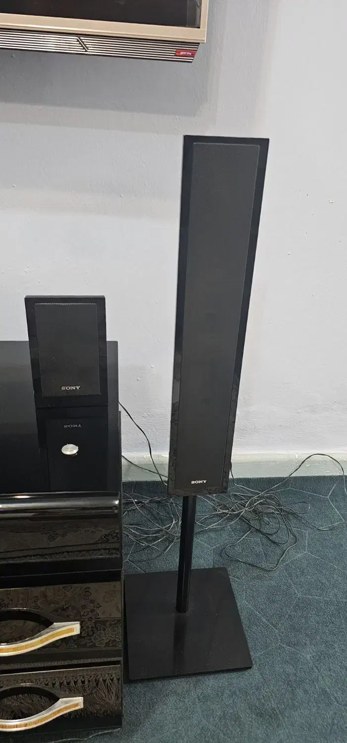 سینمای خانگی sony اصل ژاپن ( سینمای 6 بعدی )|سیستم صوتی خانگی|کنارک, |دیوار