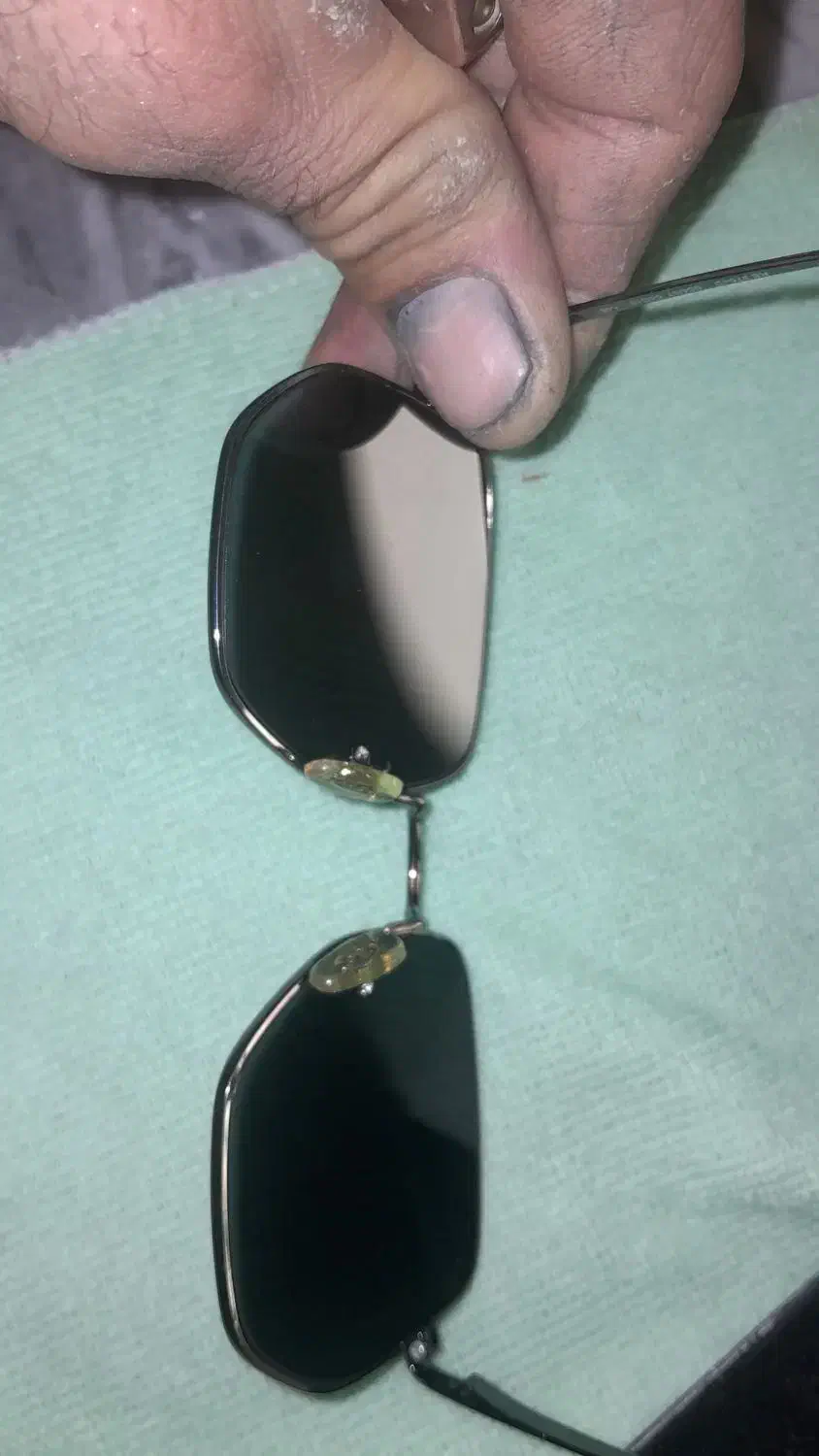 عینک شیش ضلعی ریبن  اورجینال اصل|زیورآلات و اکسسوری|فردیس, شهرک شهید حسینی|دیوار