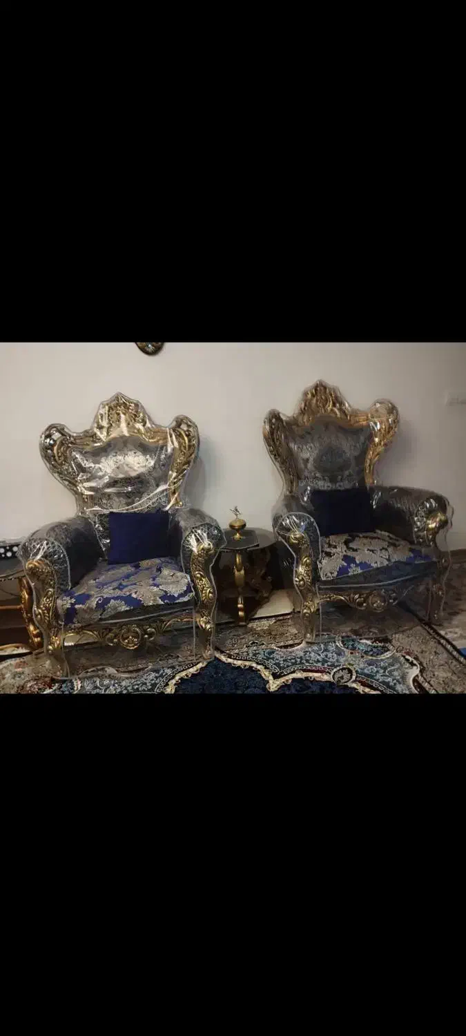 مبل سلطنتی|مبلمان خانگی و میز عسلی|ماهدشت, |دیوار