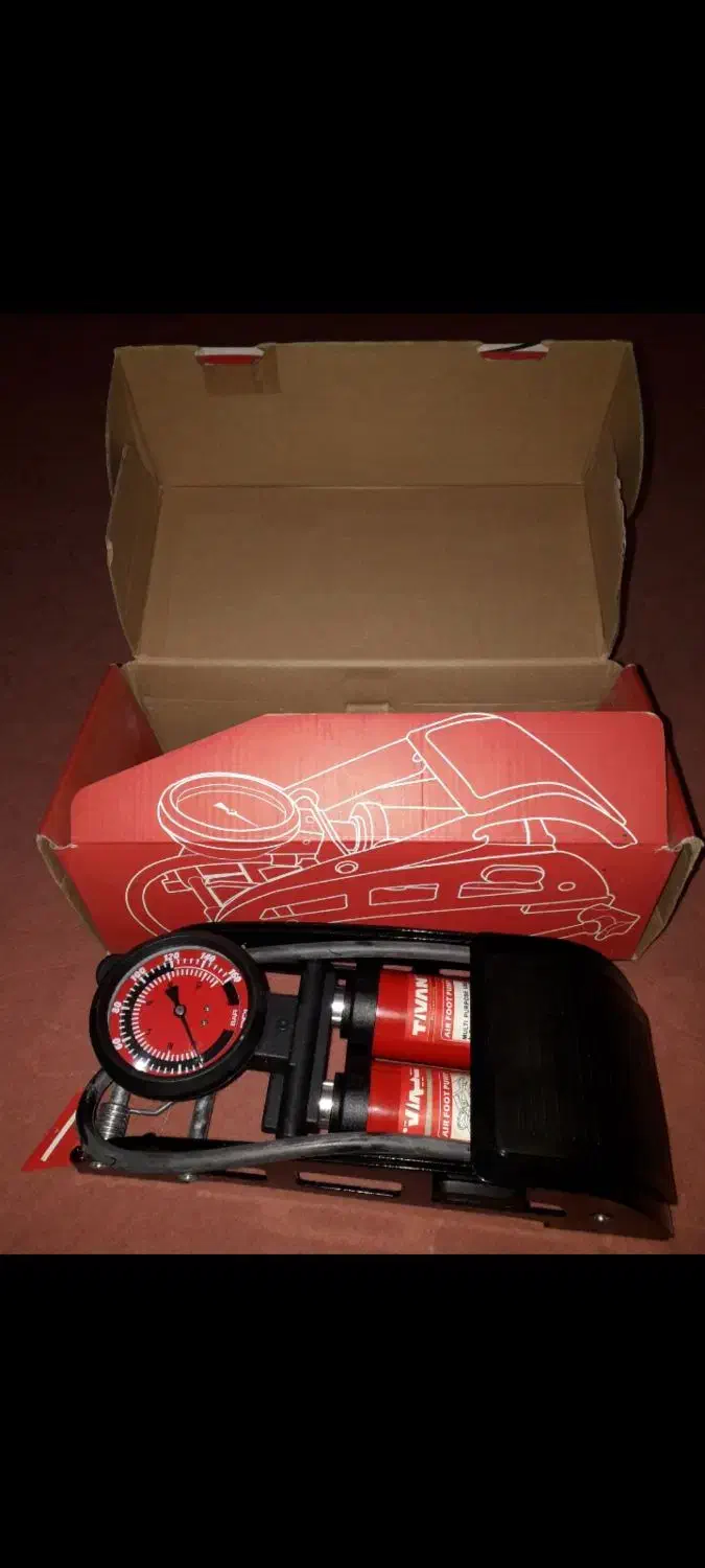 تلمبه پایی دو سیلندر تیوان اصل|ابزارآلات|تاکستان, |دیوار