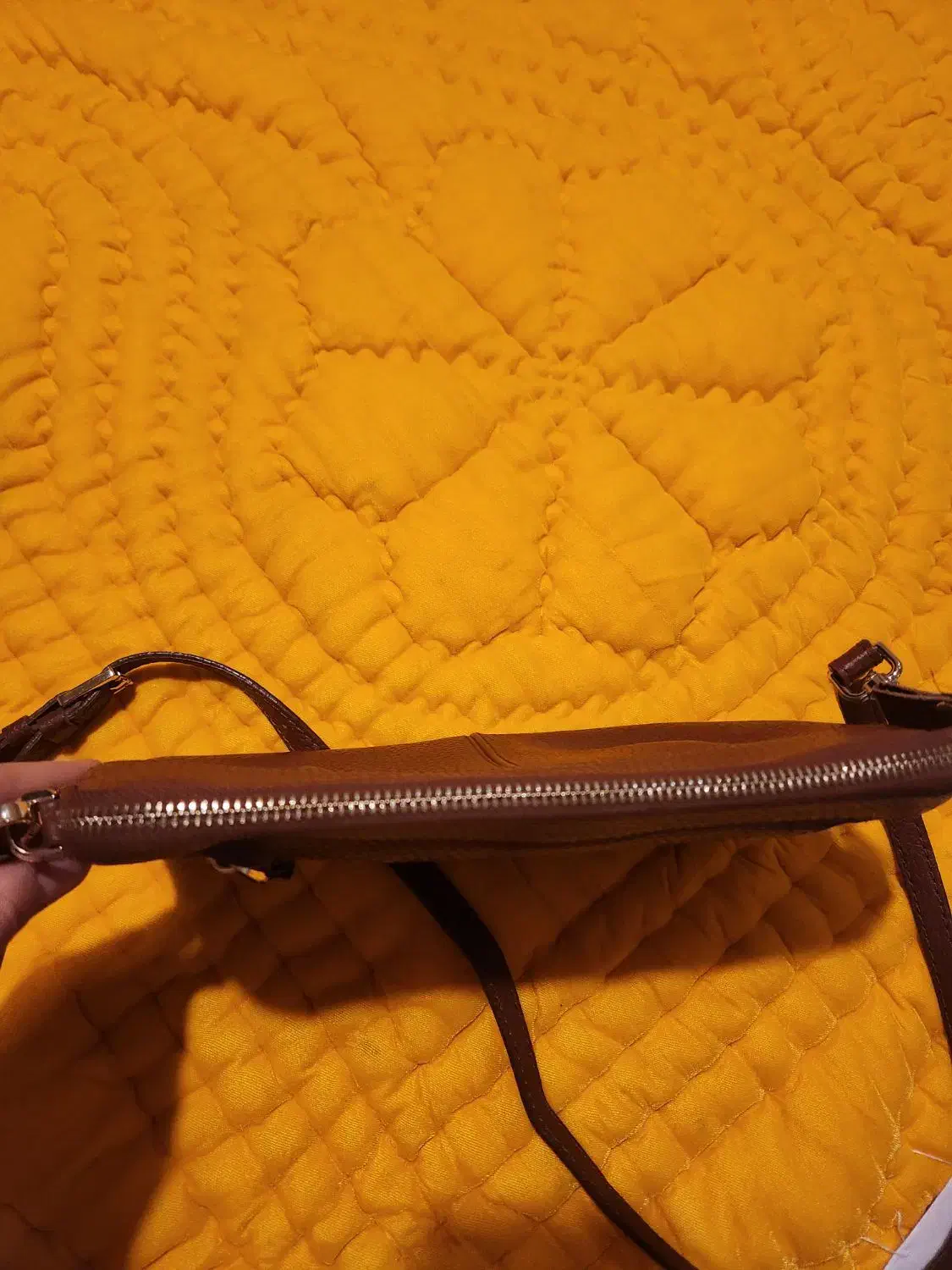 کیف چرم مشهد نو رنگ عسلی|کیف، کفش، کمربند|تهران, ولنجک|دیوار