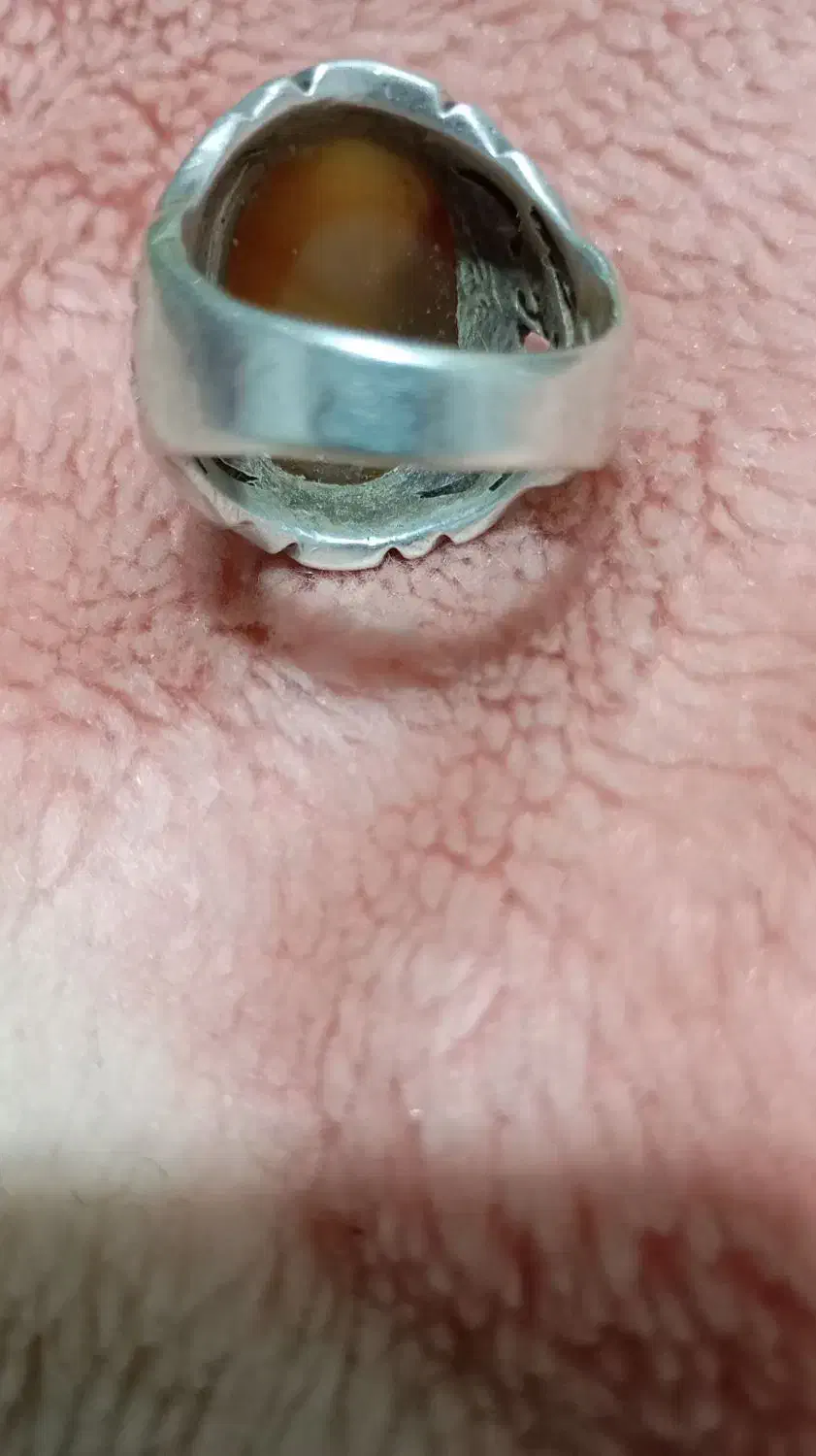 انگشتر نقره باباقوری فیروزه یاقوت اصل|جواهرات|رباطکریم, رباطکریم|دیوار