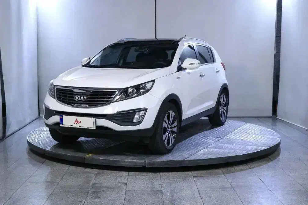 اسپورتیج ۲۰۱۳ سفید|خودرو سواری و وانت|یزد, |دیوار