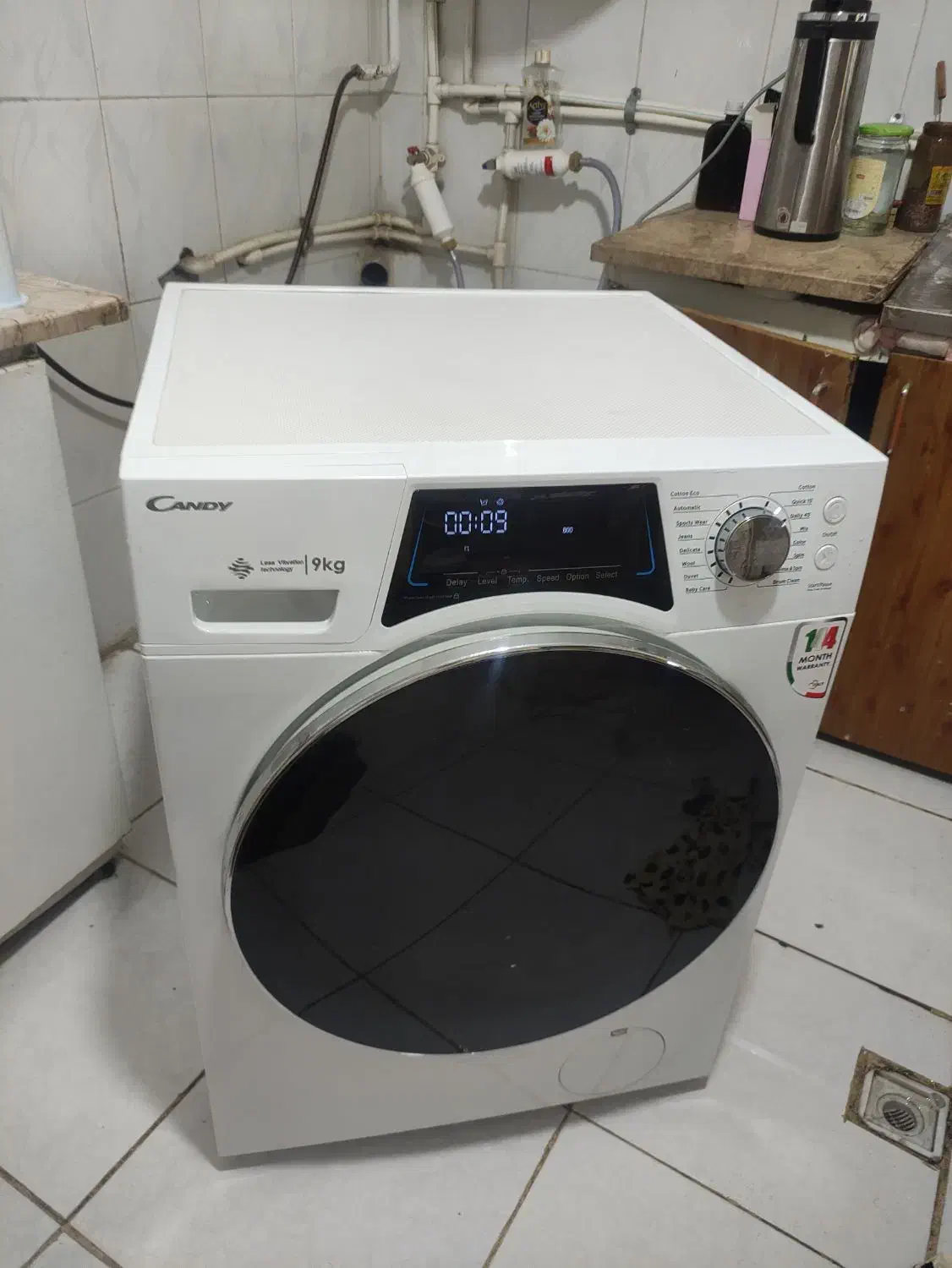 لباسشویی کندی نو|ماشین لباسشویی و خشککن لباس|مشهد, خواجه ربیع|دیوار