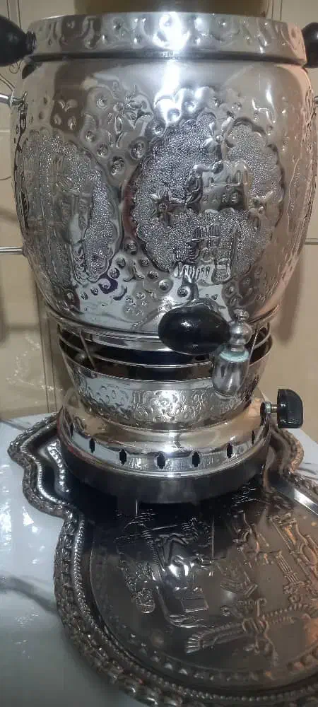 سماور گازی مارک البرز|سماور، چای‌ساز، قهوه‌ساز|گرگان, |دیوار