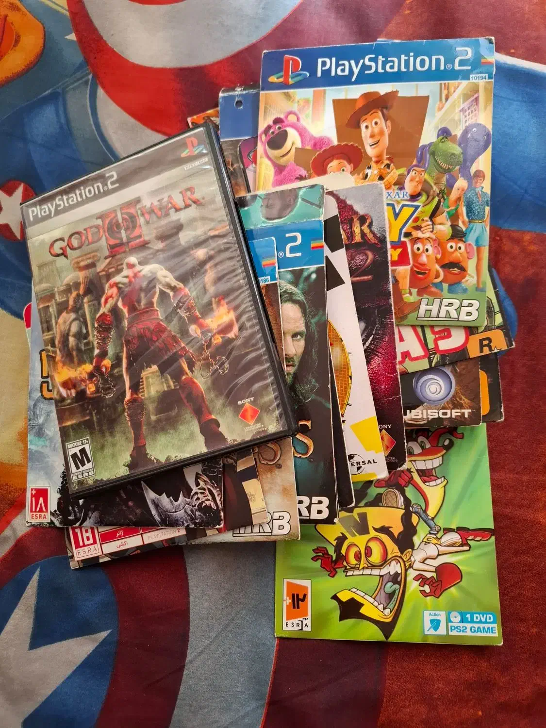 ps2 با یک دسته|کنسول، بازی ویدئویی و آنلاین|تهران, آهنگ|دیوار