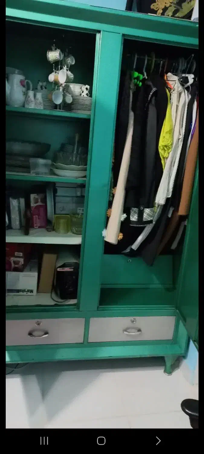 کمد اهنی بسیار جا دار|جاکفشی، کمد، دراور|رباط‌کریم, رباط‌کریم|دیوار