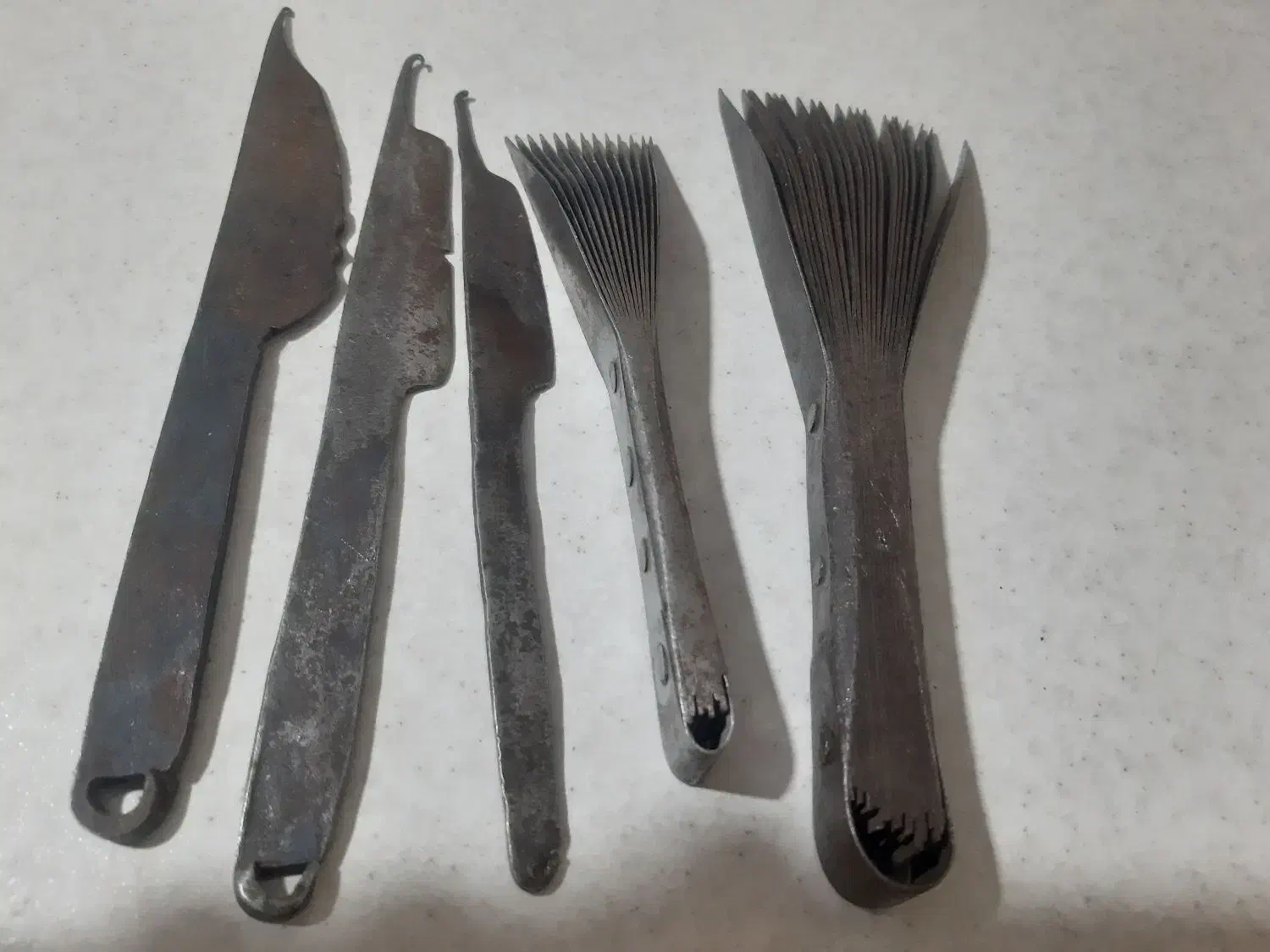 ابزار قالی بافی|ابزارآلات|کنگاور, |دیوار