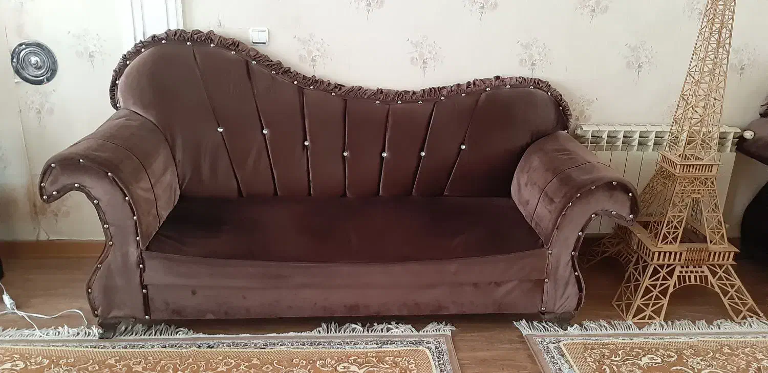 مبل راحتی ۸ نفره کارکرده|مبلمان خانگی و میز عسلی|تبریز, |دیوار