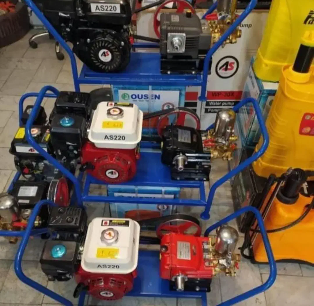 سمپاش فرغونی زنبه ای برند کولکلاری 7.5 اسب سفارشی|ماشینآلات صنعتی|تهران, شهید رجایی|دیوار