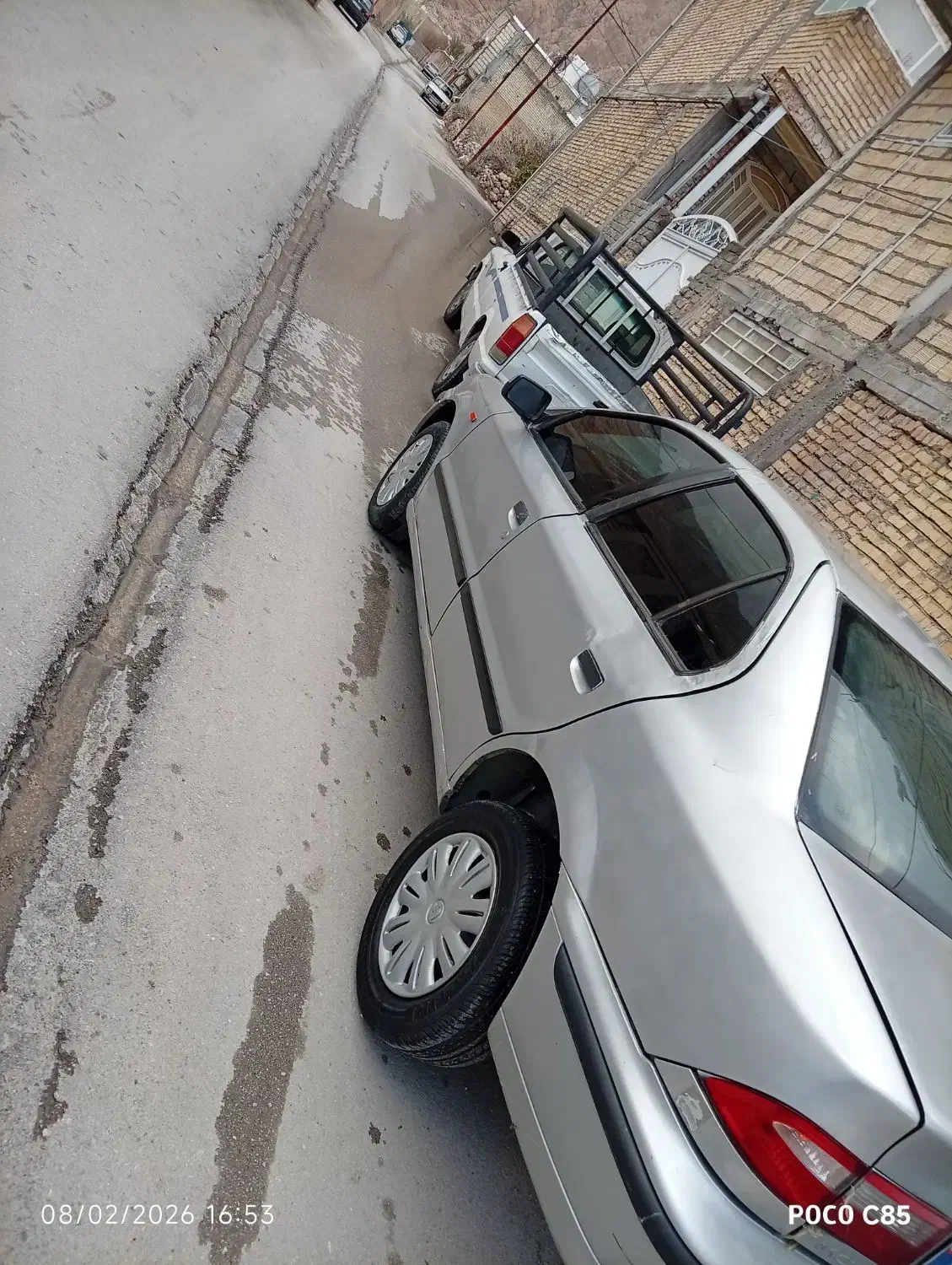 سمند 83نقرای|خودرو سواری و وانت|داراب, |دیوار