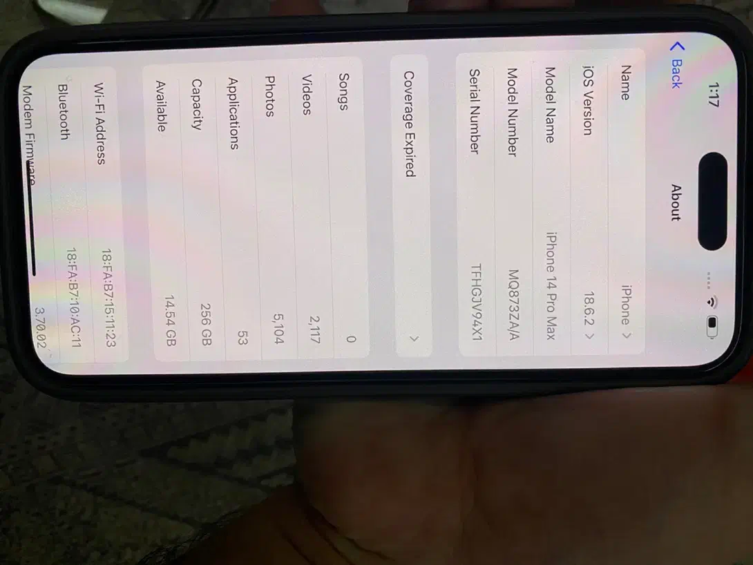 ۱۴پرومکس ۲۵۶ دوسیم مشکی zaa|موبایل|مشهد, الهیه|دیوار