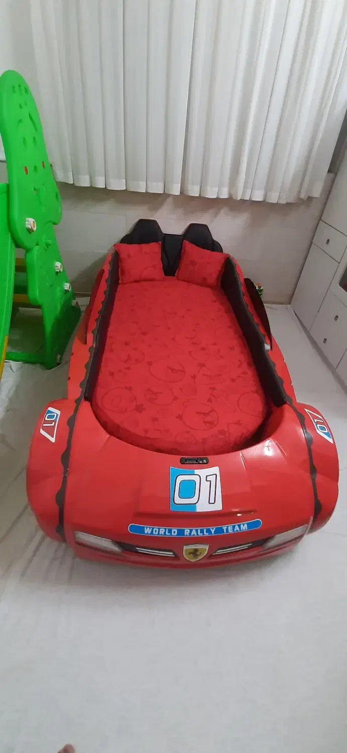 تخت مدل ماشین|تخت و سرویس خواب|قم, باجک یک|دیوار