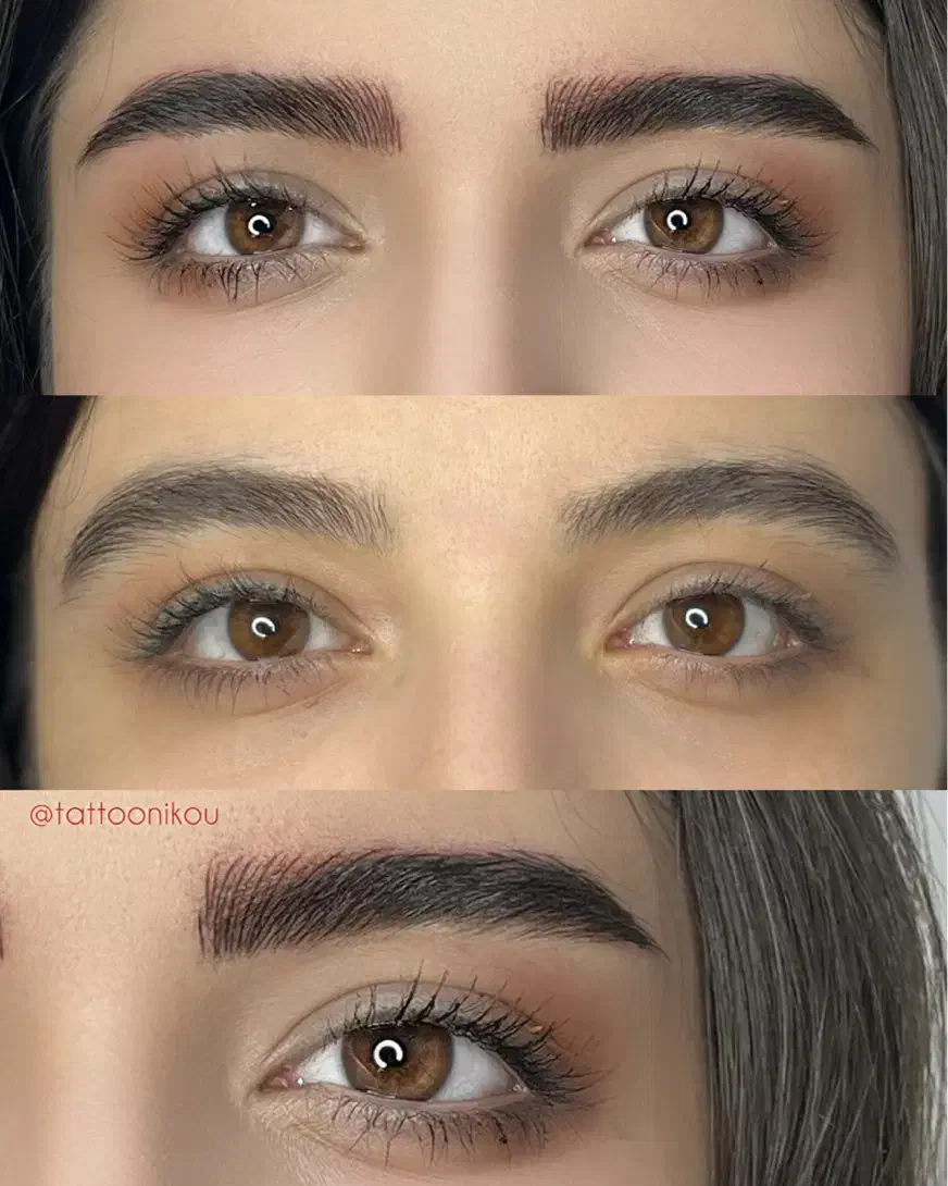 جذب مدل میکروبلدینگ ابرو (تارمویی و دخترونه)|خدمات آرایشگری و زیبایی|تاکستان, |دیوار