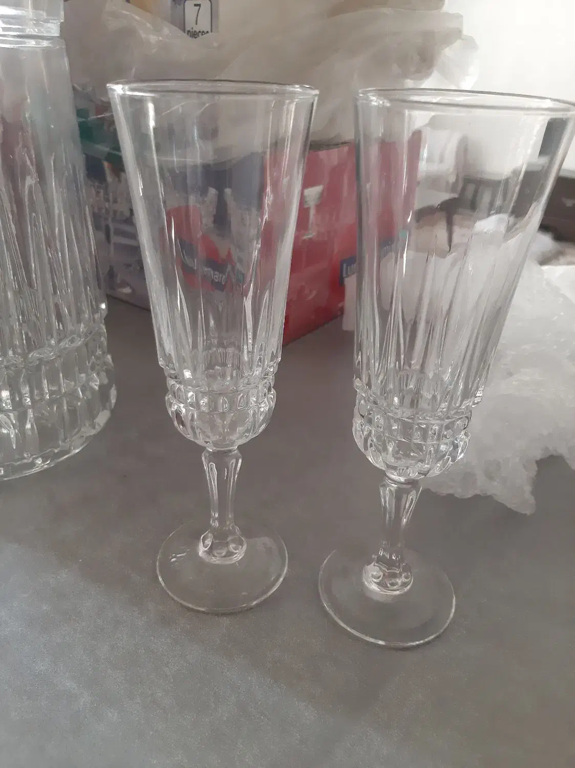 جایخی  شکلات خوری گلدان گیلاس امپراطور سینی جاشمعی|ظروف سرو و پذیرایی|تهران, جمهوری|دیوار