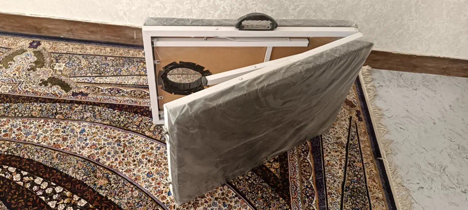 تخت تاشو ماساژ نونو بدون استفاده|آرایشی، بهداشتی، درمانی|اصفهان, پزوه|دیوار