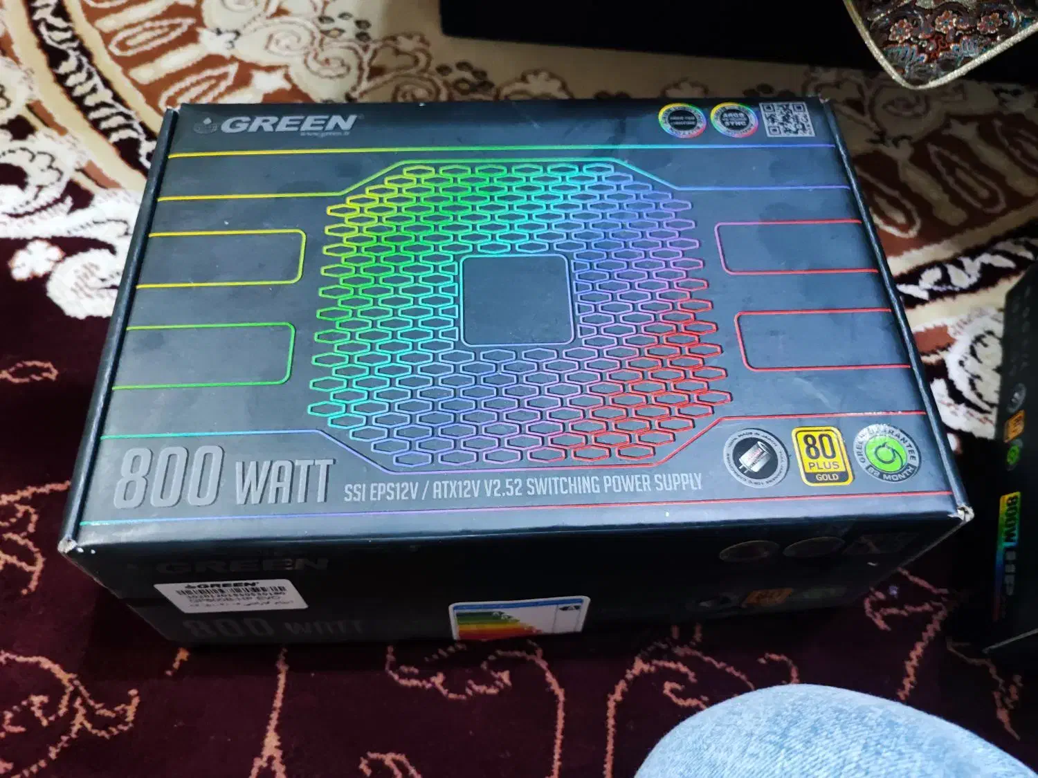 power 800 watt green|قطعات و لوازم جانبی رایانه|لار, |دیوار