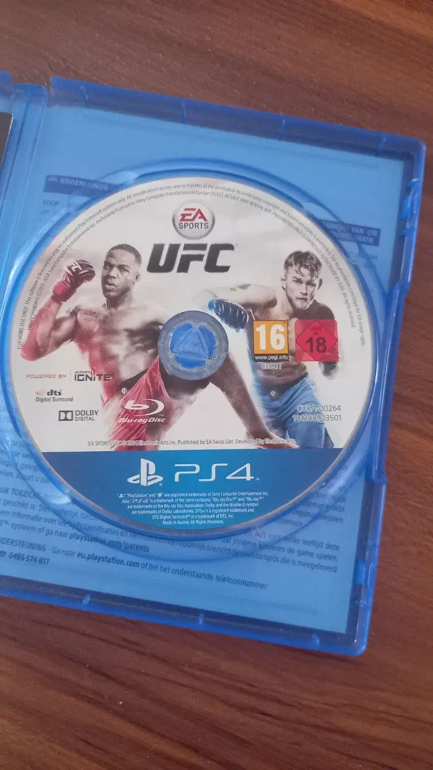دیسک ps4 ufc|کنسول، بازی ویدئویی و آنلاین|ارومیه, |دیوار