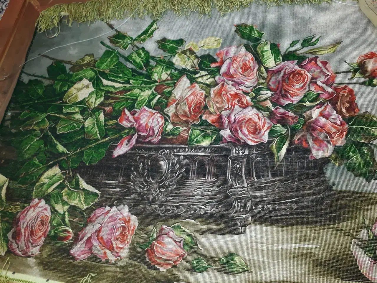 ۲ عدد تابلو فرش دستباف|تابلو فرش|تهران, صد دستگاه|دیوار