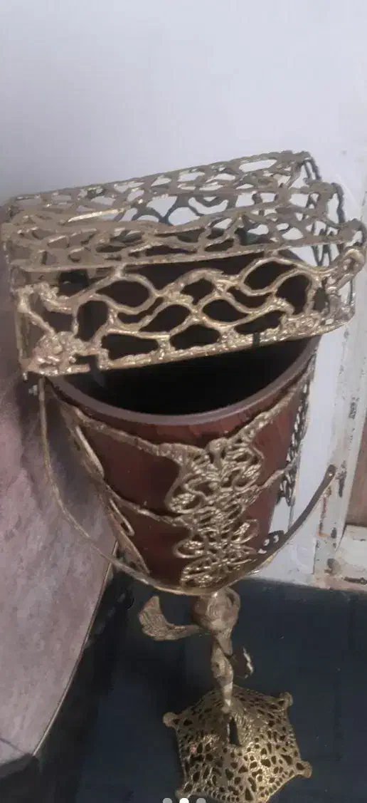 سطل وجادستمال کاغذی برنز|صنایع دستی و سایر لوازم تزئینی|قم, نیروگاه|دیوار