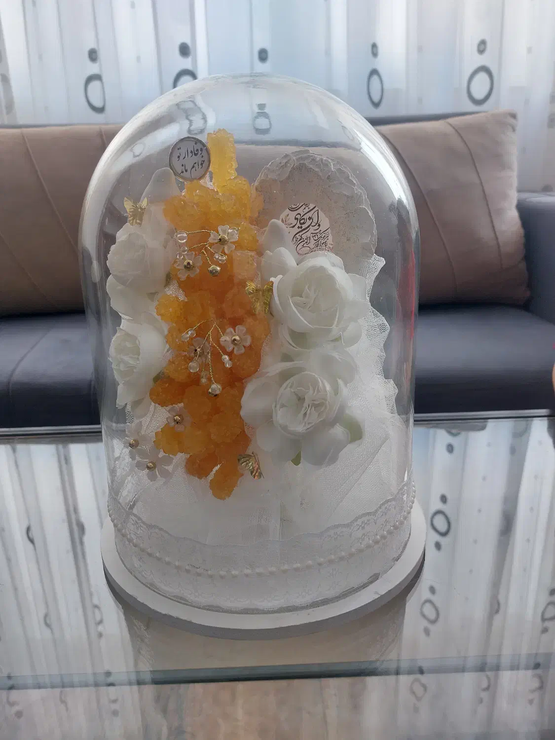 شاخه نبات عروس|صنایع دستی و سایر لوازم تزئینی|قوچان, |دیوار