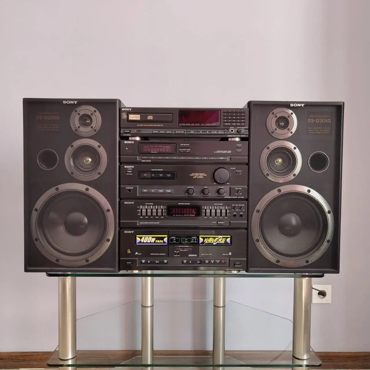 ضبط سونی ال بی تی ۲۰۵ ساخت ژاپن Sony LBT-D205K|سیستم صوتی خانگی|تهران, شهرک نفت|دیوار