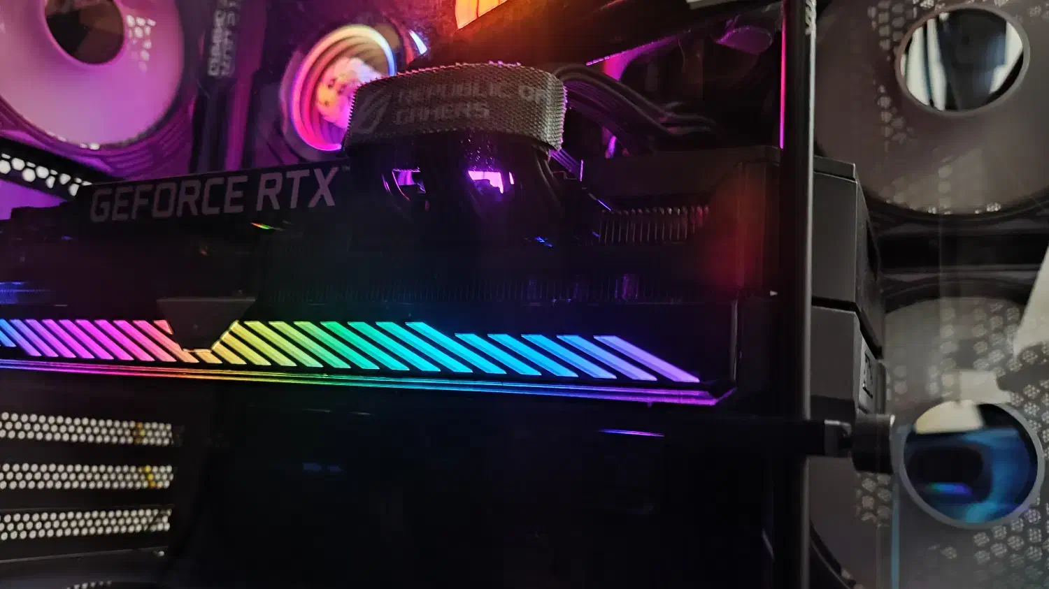 RTX 3070 TI ROG کارت گرافیک|قطعات و لوازم جانبی رایانه|نکا, |دیوار