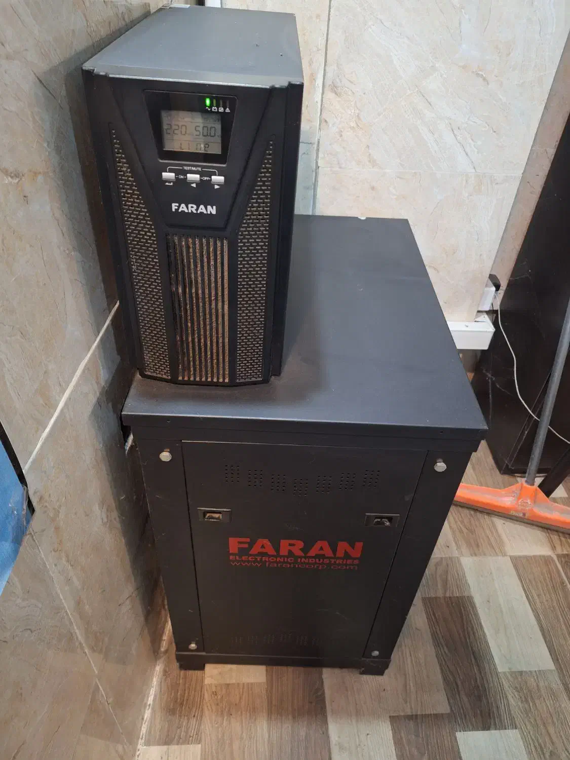 دستگاه ups فاران|قطعات و لوازم جانبی رایانه|رشت, چله خانه|دیوار