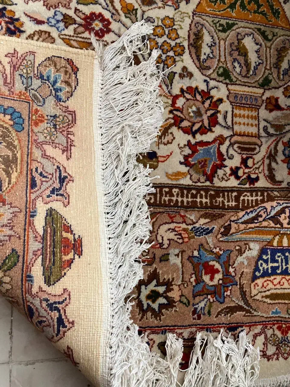 دو تخته فرش دستباف کاشمر طرح زیر خاکی|فرش|کرج, فاز ۴ مهرشهر|دیوار