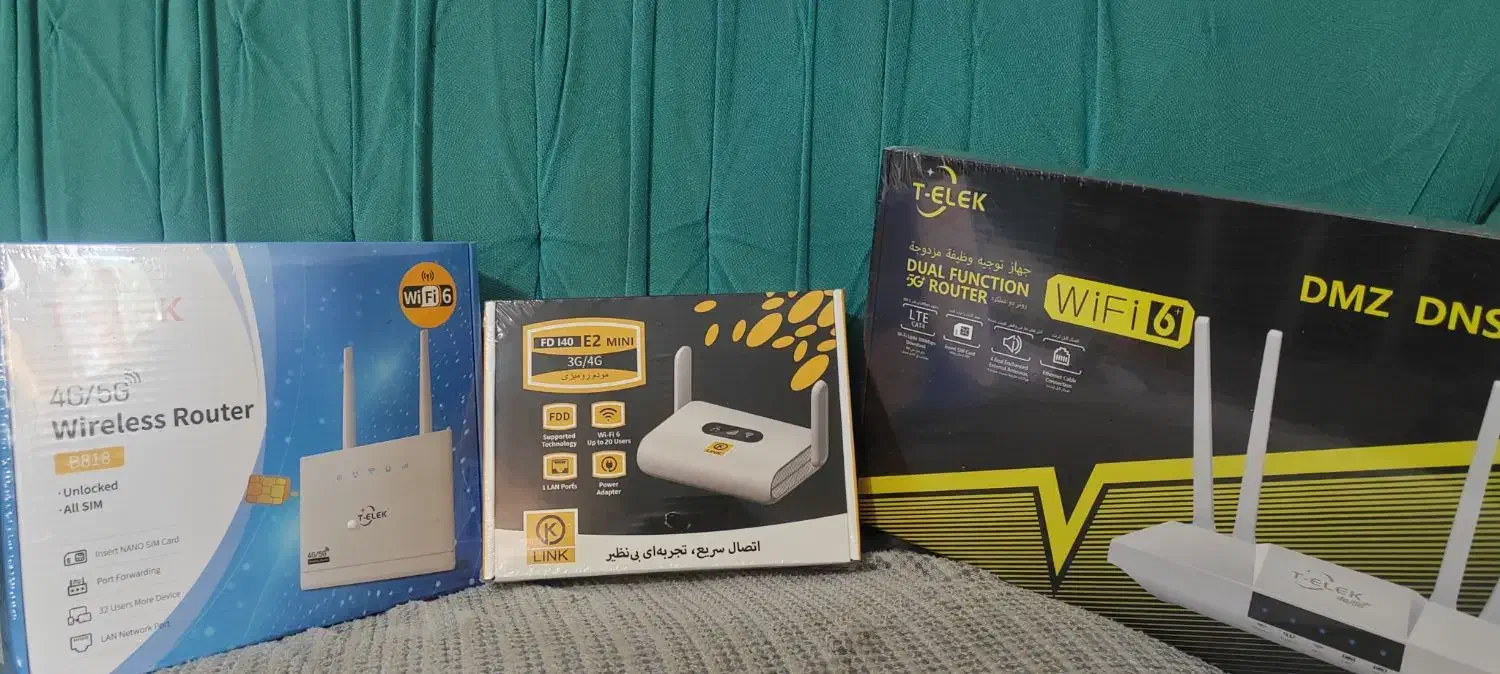 فروش ویژه مودم 4G و 5G آنلاک|مودم و تجهیزات شبکه|چابهار, |دیوار
