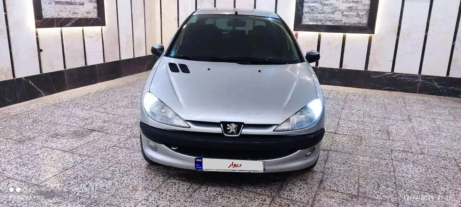 پژو 206 فوق‌العاده تمیز و کم کار|خودرو سواری و وانت|مشهد, حجت|دیوار