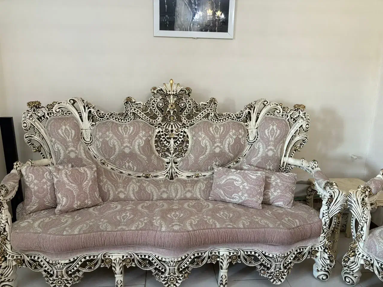 مبل سلطنتی طرح خرچنگ|مبلمان خانگی و میز عسلی|فردوسیه, |دیوار