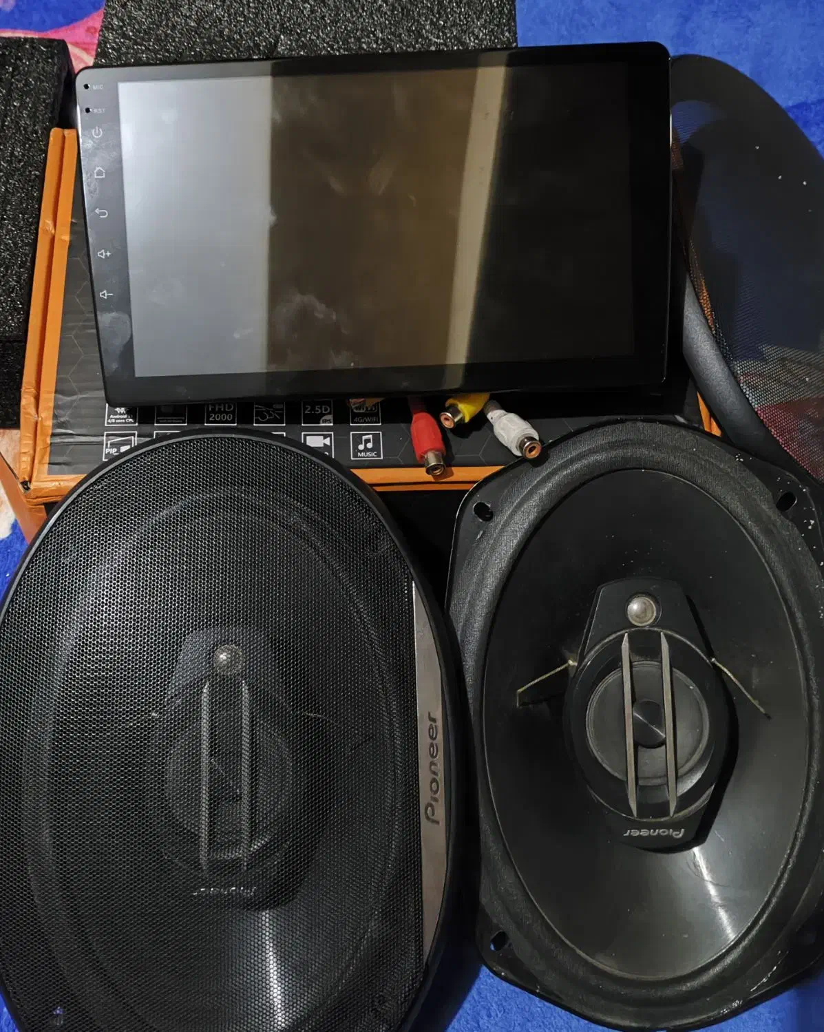 مانیتور ساینا ۹اینچ  یک جفت باند ۶۹۳۰ ویتنام|قطعات یدکی و لوازم جانبی|رباط‌کریم, حکیم آباد|دیوار