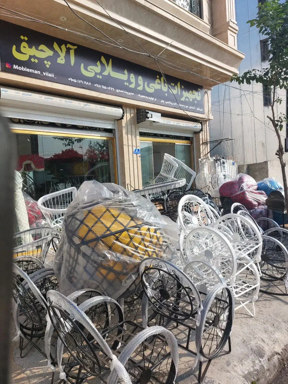 تجهیزات ویلایی الاچیق|مبلمان خانگی و میز عسلی|چمستان, |دیوار