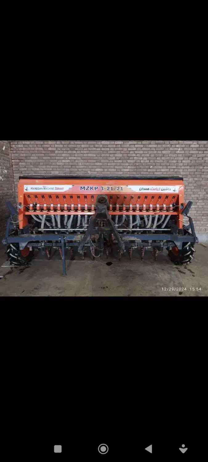 بذر کار 3 مخزن کششی 21ردیف ماشین زراعت|ماشینآلات صنعتی|رزن, |دیوار
