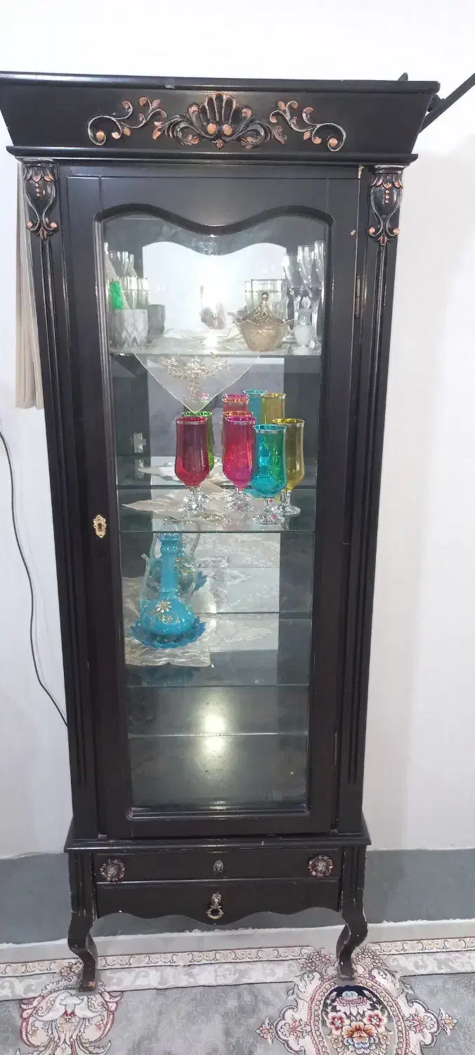 گنجه دو کشو. بوفه|بوفه، ویترین، کنسول|مشهد, عسگریه|دیوار