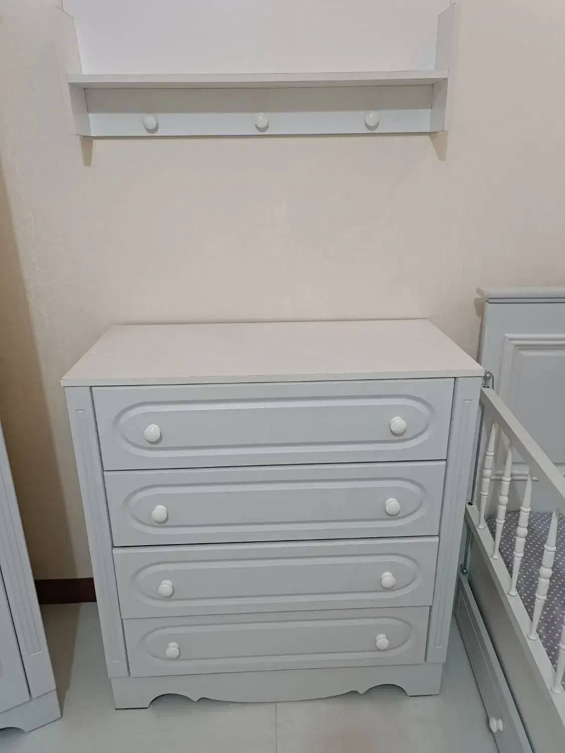 سرویس خواب کودک + دراور + کمد + تشک خواب|تخت و سرویس خواب|فردیس, فردیس|دیوار